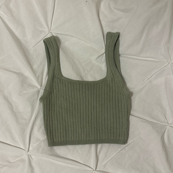Aritzia Wilfred Manila cropped tank - Picture 1 of 4